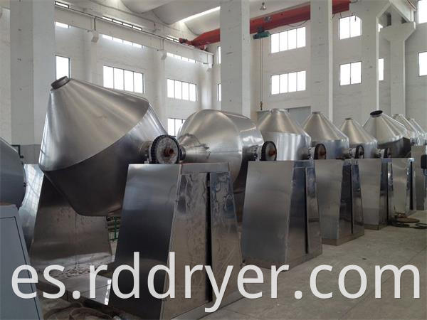 Vacuum Rotary Drying Machine with Double Cone